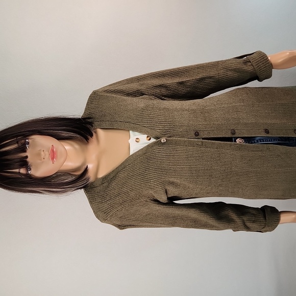 BAREFOOT DREAMS Cozy Chic Ultra Lite Women's Cover Up Cardigan, Size M, Flawless - Picture 4 of 17